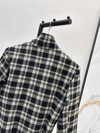 Saint NEW plaid coat