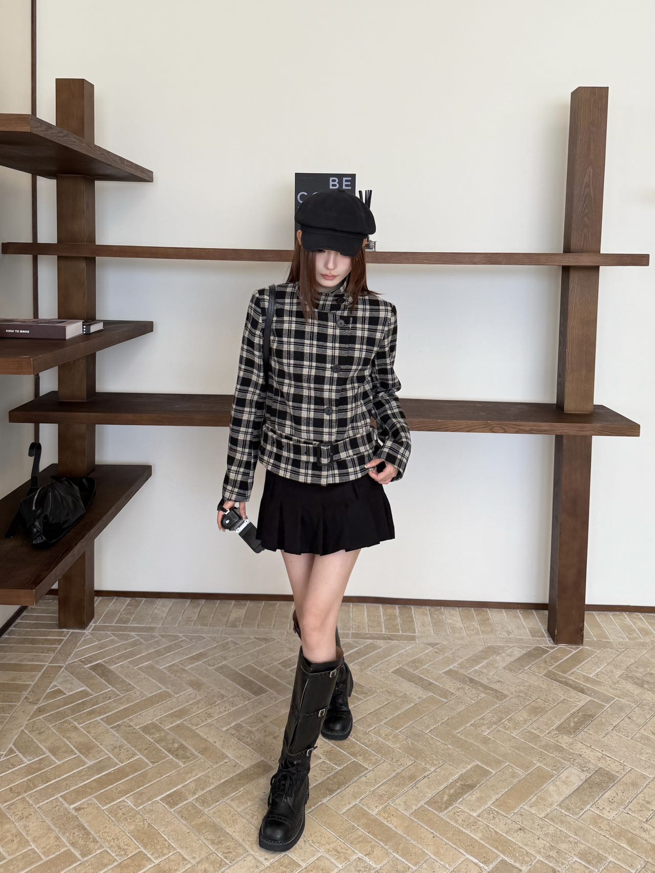 Saint NEW plaid coat