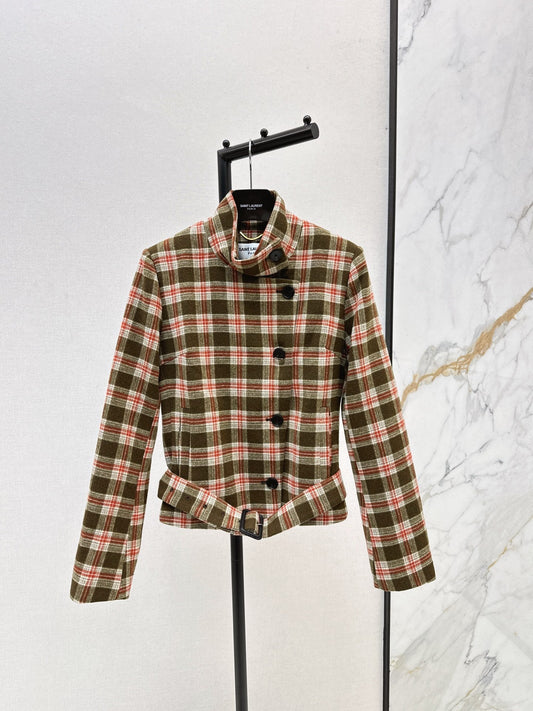 Saint NEW plaid coat