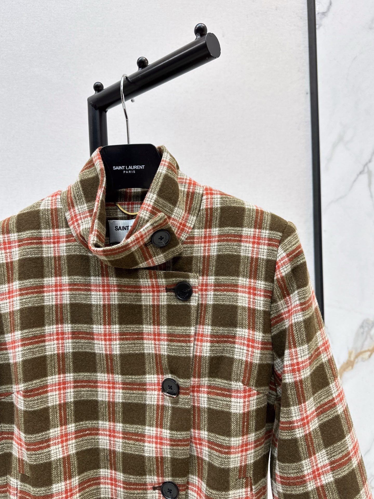 Saint NEW plaid coat