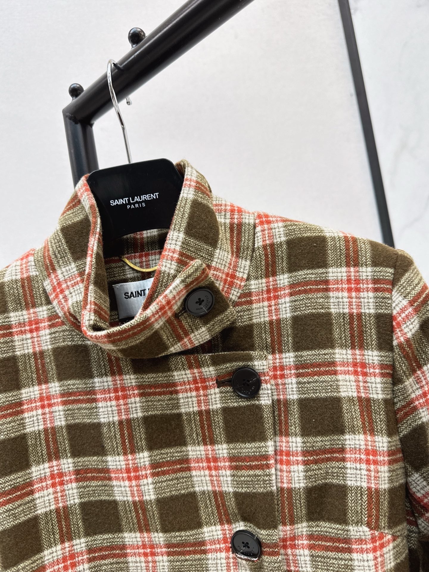 Saint NEW plaid coat