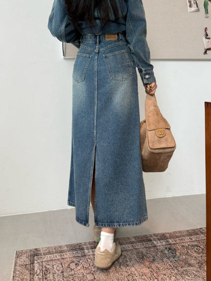 CD NEW denim skirt