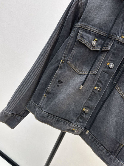 CD NEW hooded denim jacket