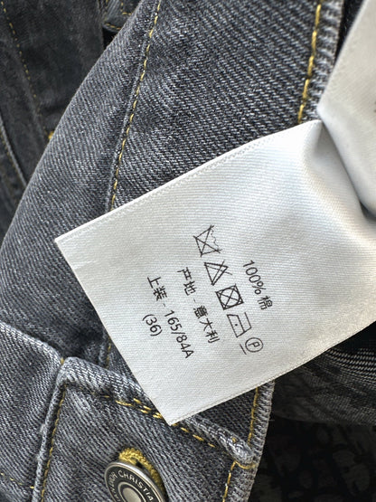 CD NEW hooded denim jacket