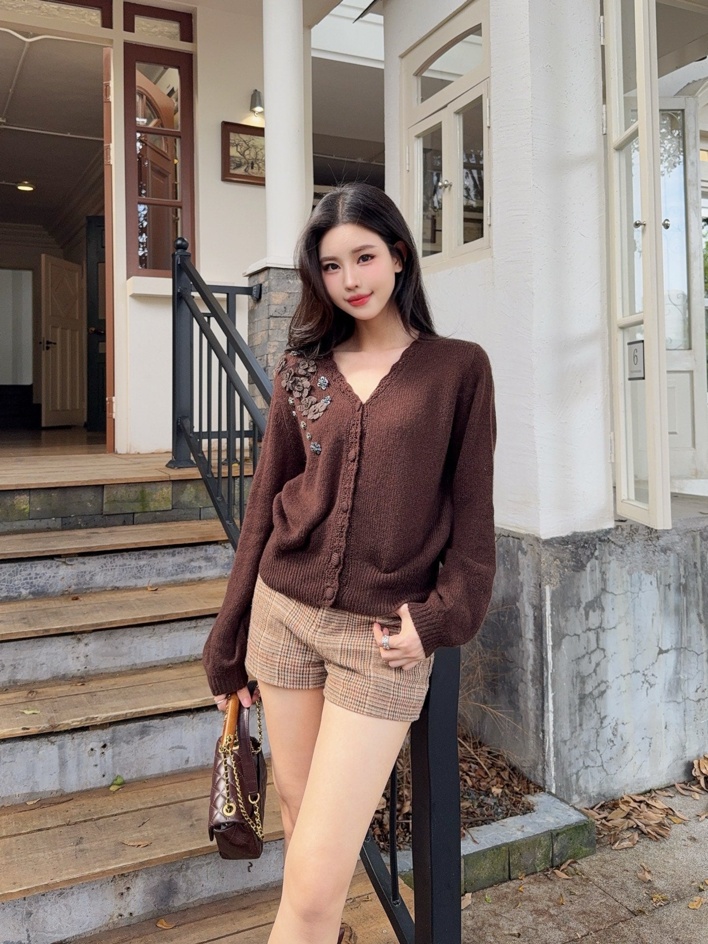 Chan NEW V-neck cardigan