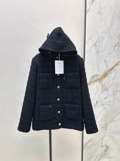 Chan NEW Hooded woven jacket