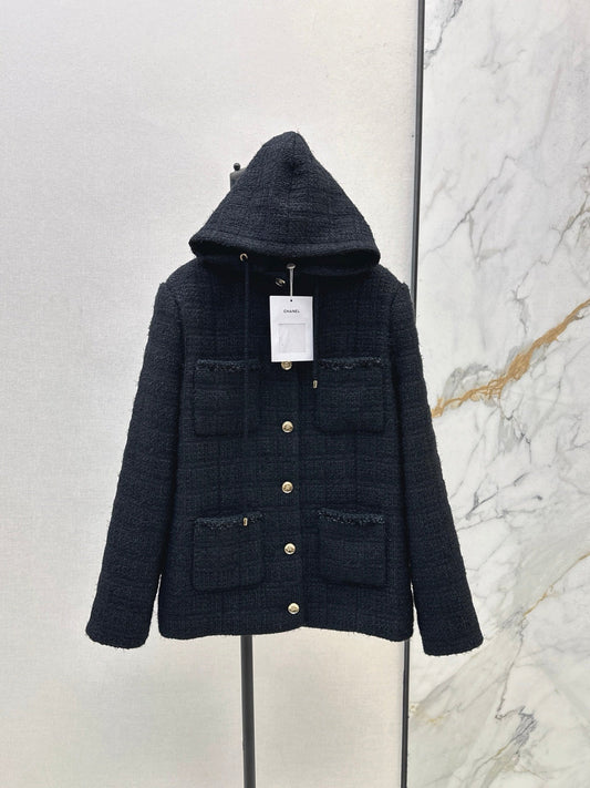 Chan NEW Hooded woven jacket