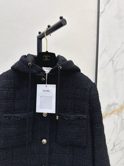 Chan NEW Hooded woven jacket
