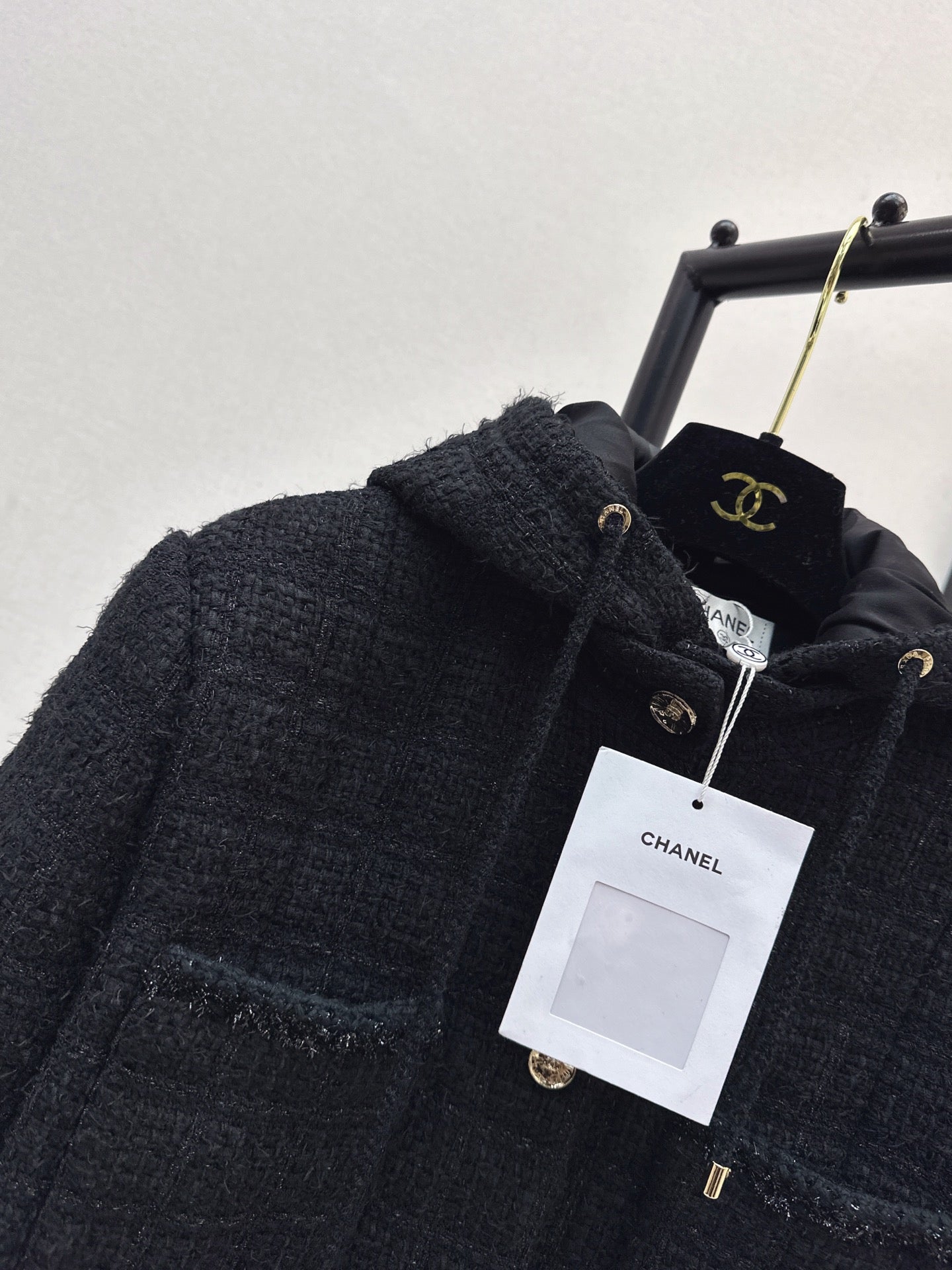 Chan NEW Hooded woven jacket