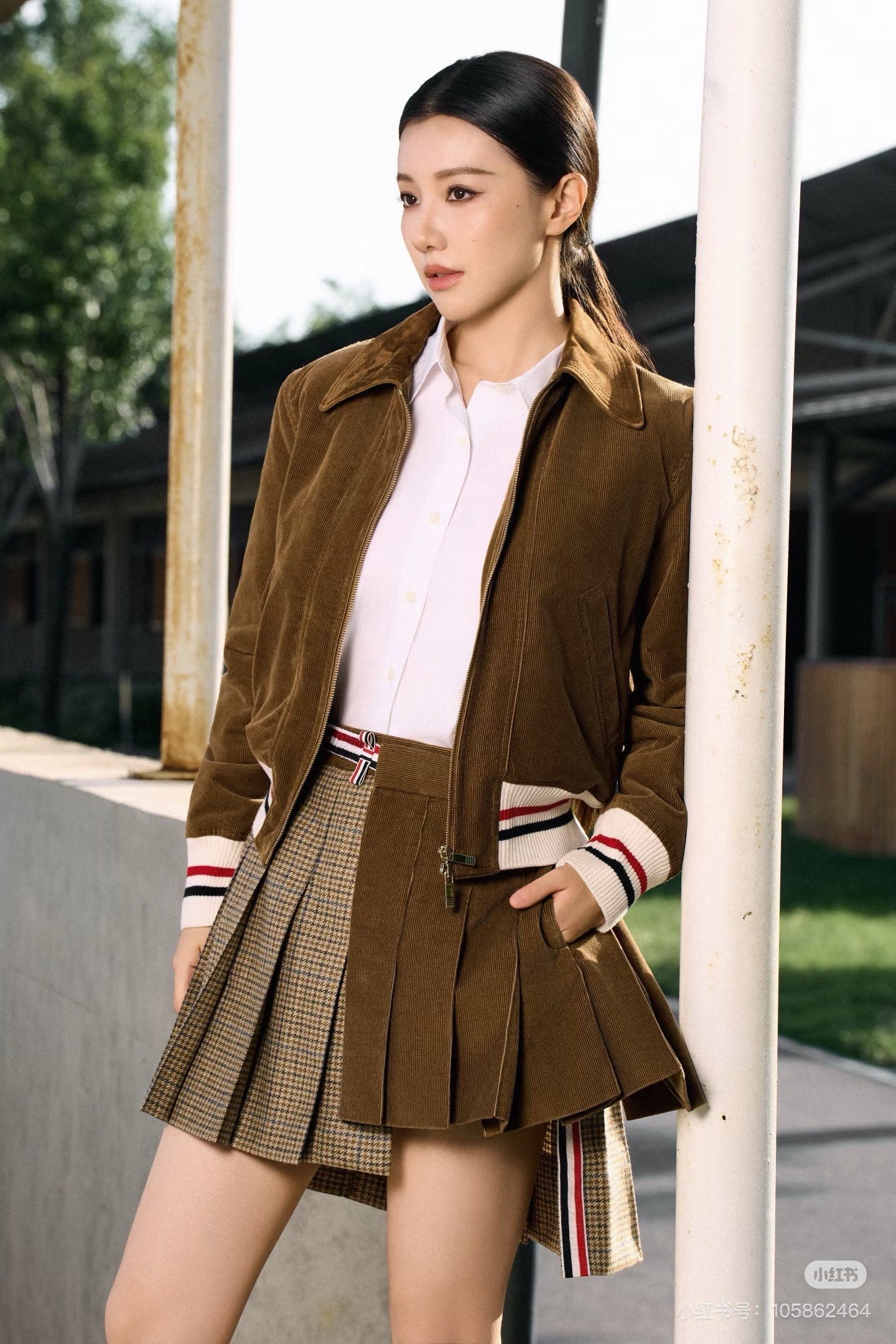 Thom NEW houndstooth skirt