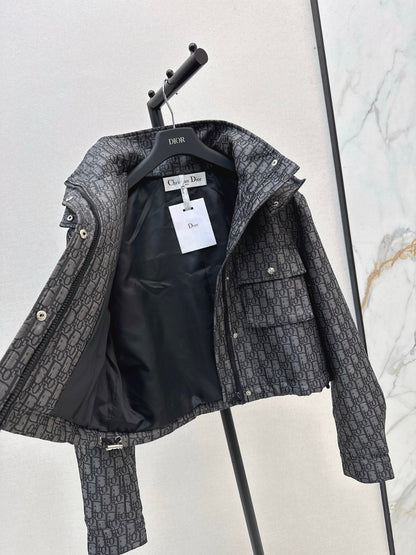 CD NEW Hooded cropped jacket