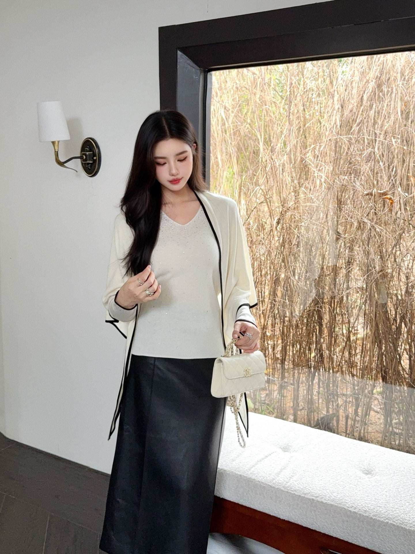 Burne NEW Cape sweatshirt set