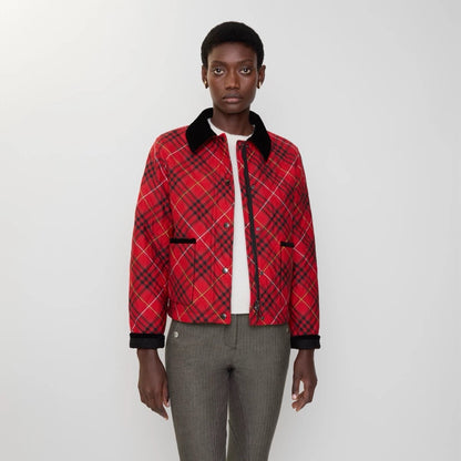 Bur NEW plaid jacket