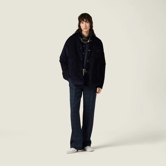 Miu NEW corduroy down jacket