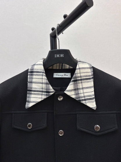 CD NEW plaid jacket