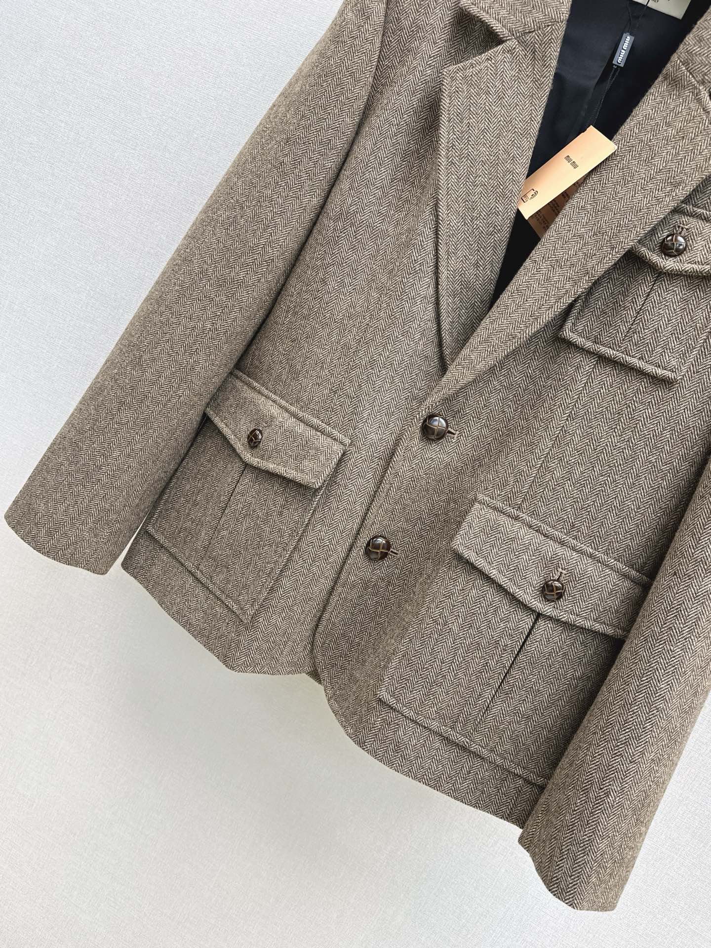 Miu NEW Herringbone suit