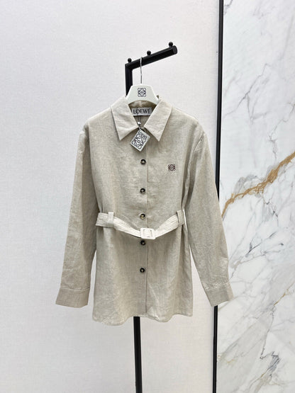 Loe NEW Linen button-down shirt