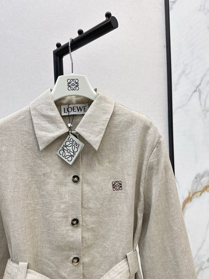 Loe NEW Linen button-down shirt