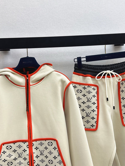 Louis NEW Splicing color suit