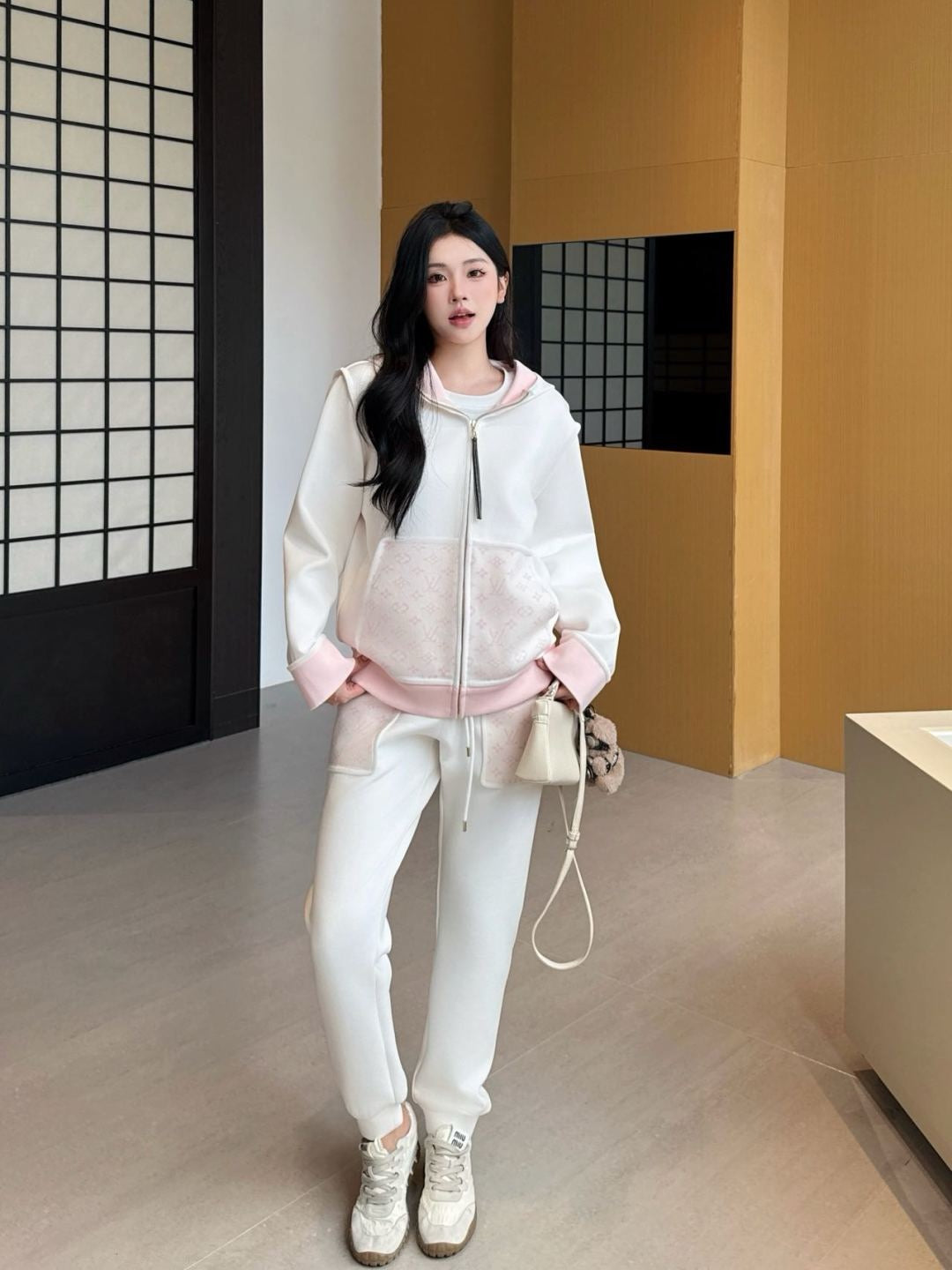 Louis NEW Splicing color suit