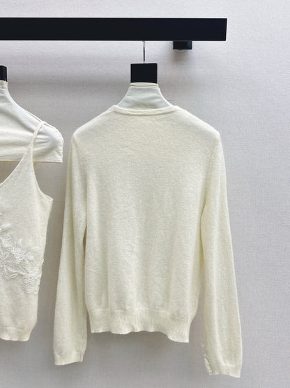 Chan NEW Lace knit suit