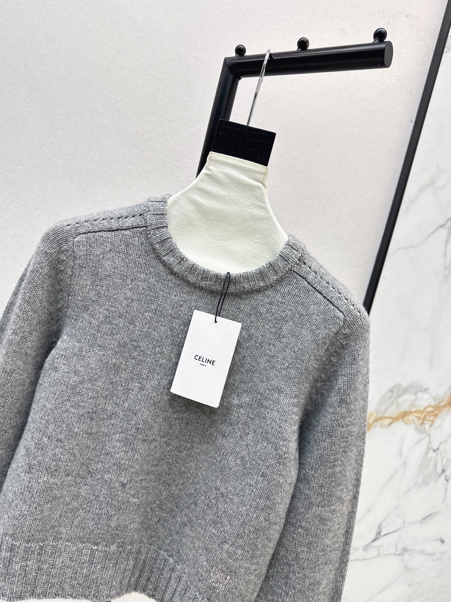 Ce1i NEW goat hair sweater