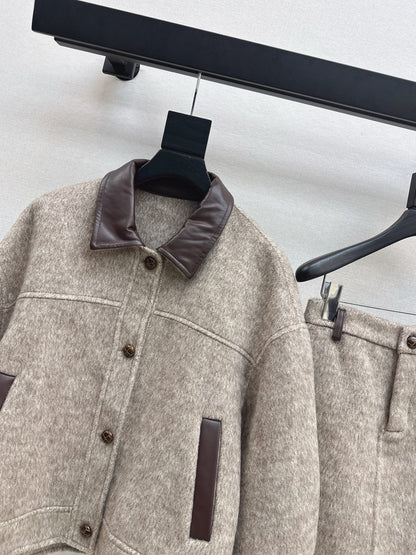 Brune NEW  wool suit