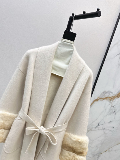 Fend NEW rabbit fur coat