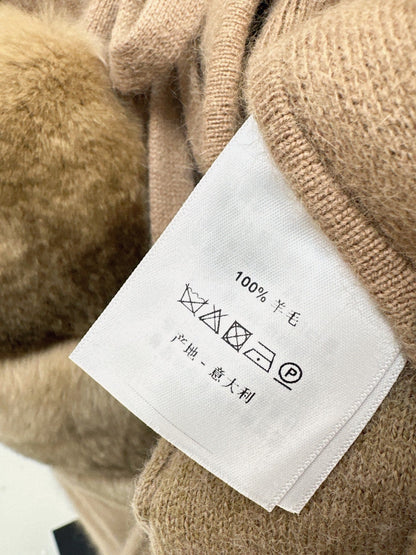 Fend NEW rabbit fur long coat