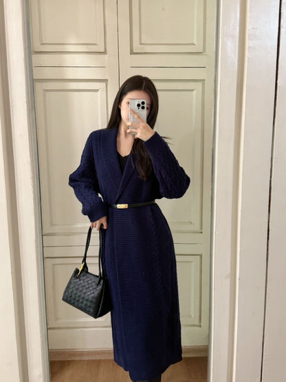 Herm NEW knitted long coat