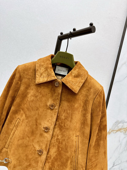 Guc NEW suede jacket