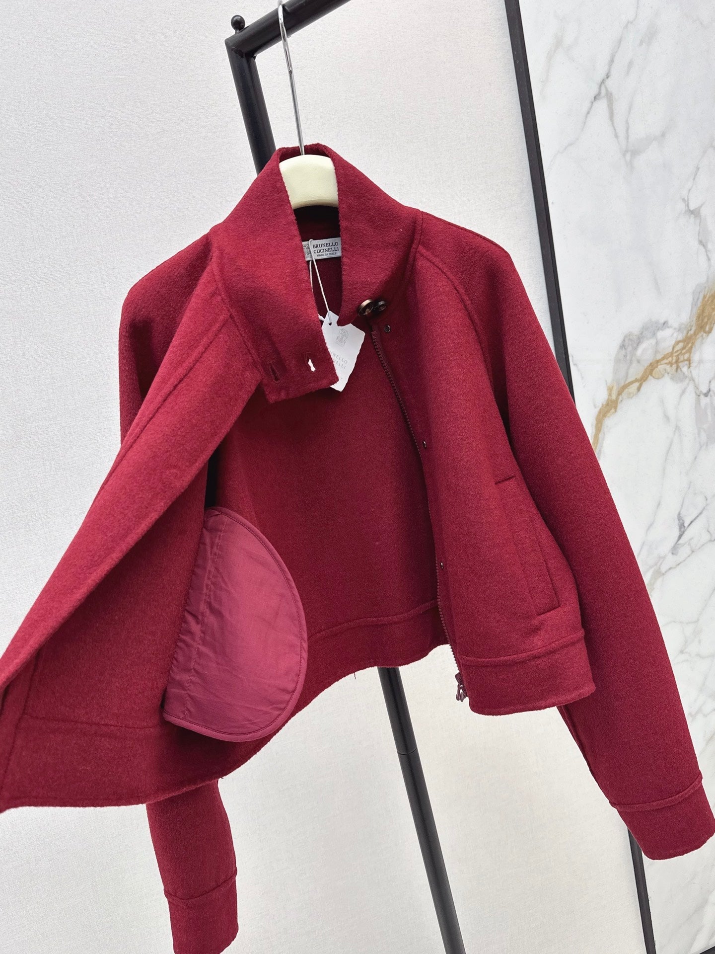 Brune NEW Double-faced wool coat