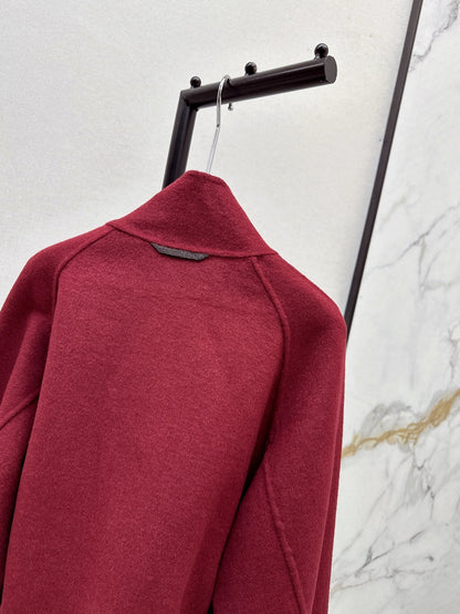 Brune NEW Double-faced wool coat