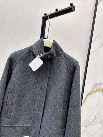 Brune NEW Double-faced wool coat