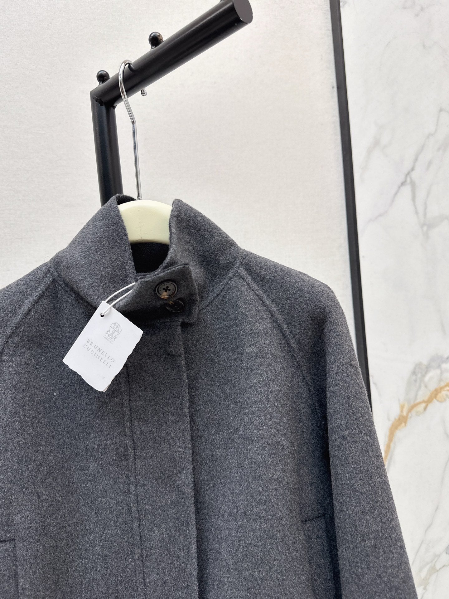 Brune NEW Double-faced wool coat