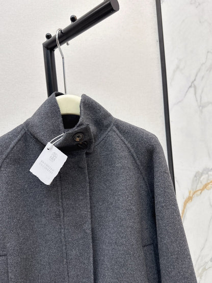 Brune NEW Double-faced wool coat