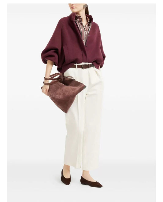 Brune NEW Double-faced wool coat