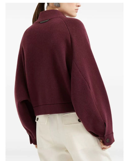 Brune NEW Double-faced wool coat