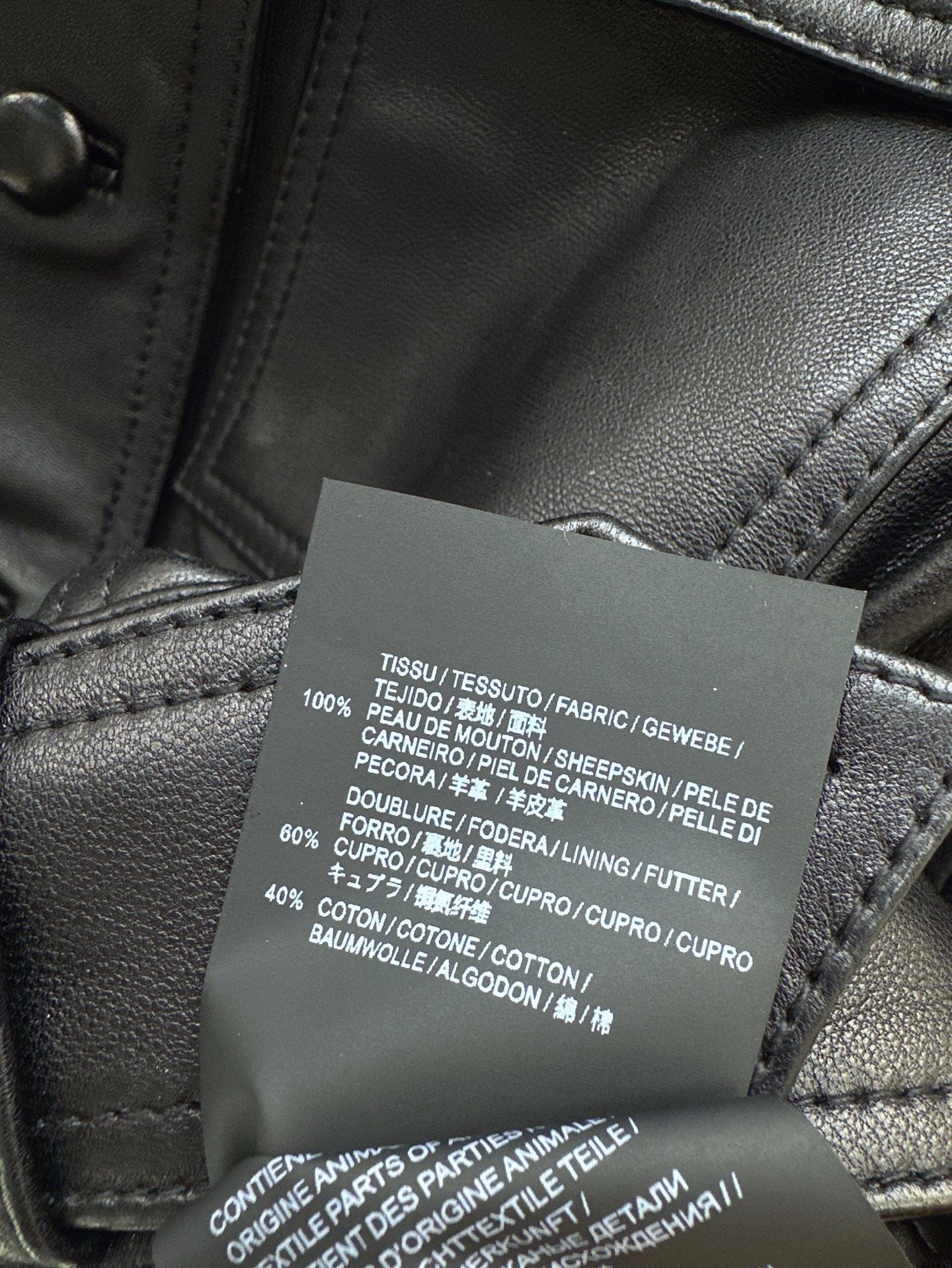 S NEW Sheepskin jacket