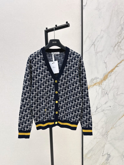 CD NEW V-neck cardigan