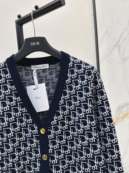 CD NEW V-neck cardigan