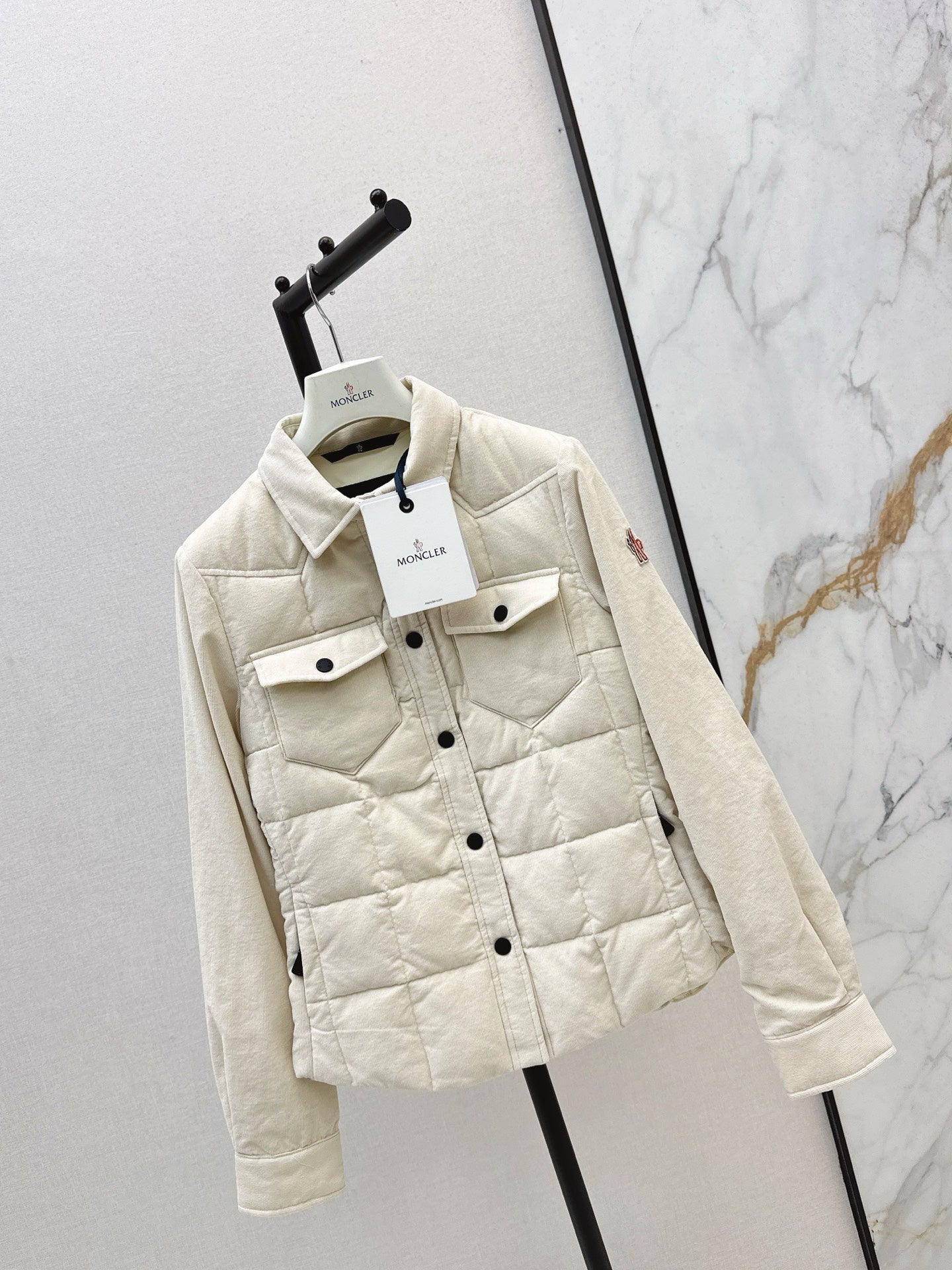 Monc NEW shirt-style down jacket