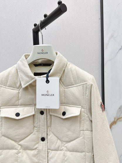 Monc NEW shirt-style down jacket