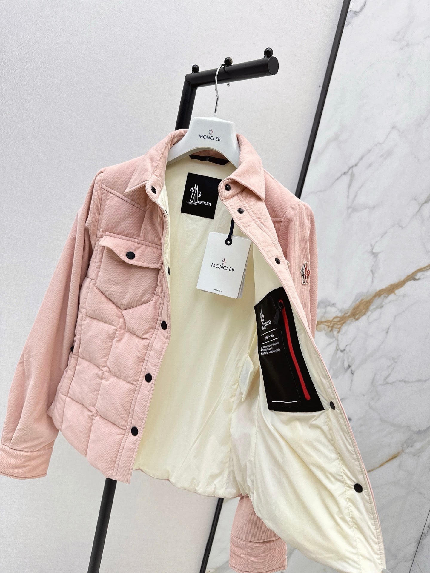 Monc NEW shirt-style down jacket