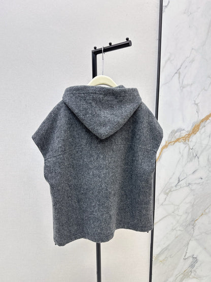 Brune NEW Hooded wool vest