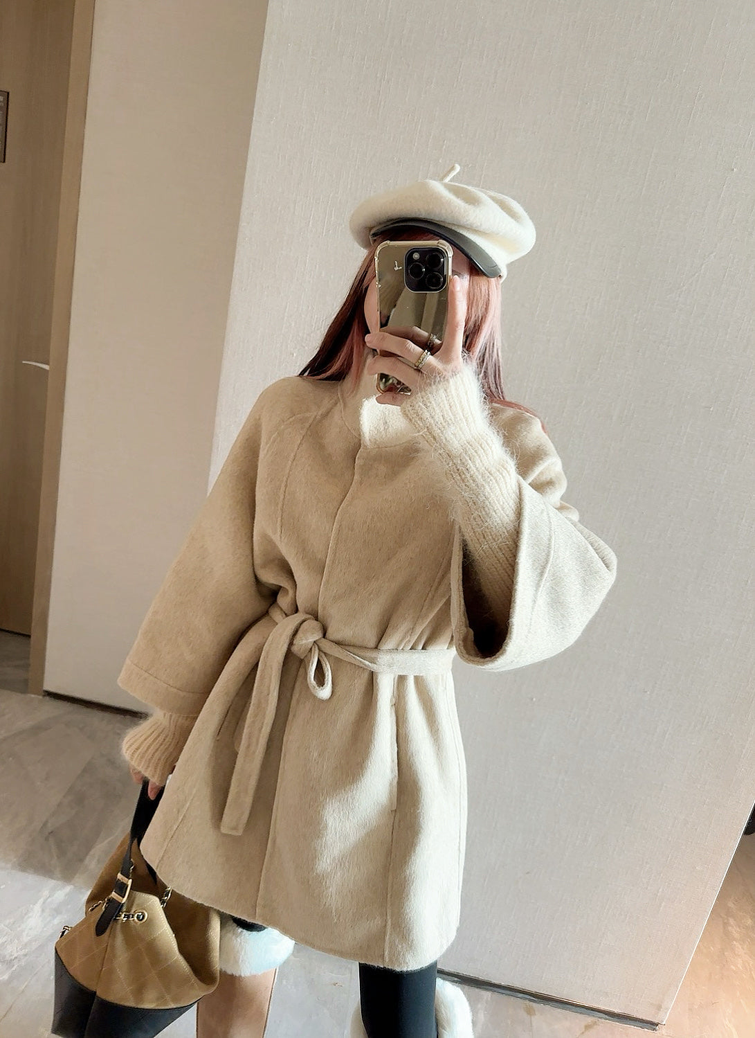 Brune NEW woolen coat