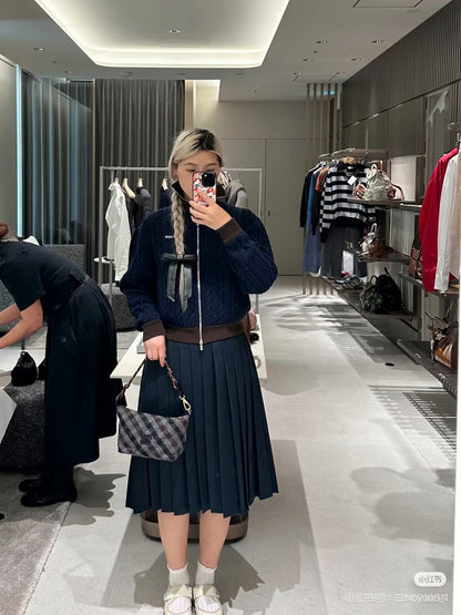 Miu NEW stand collar jacket