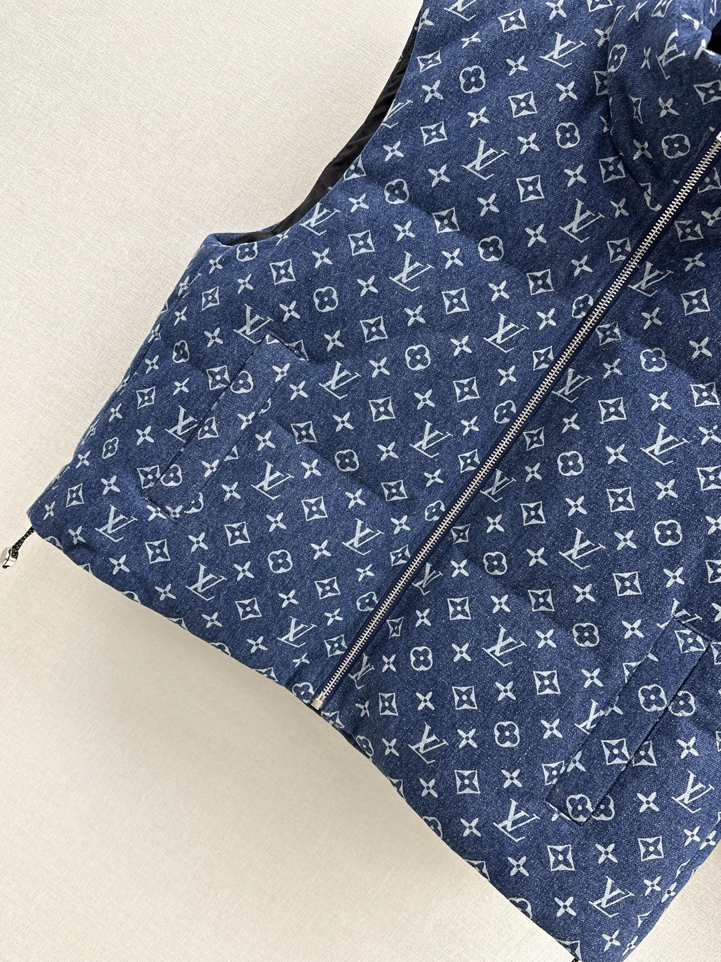 Louis NEW Denim down vest