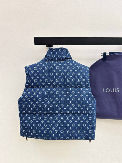 Louis NEW Denim down vest