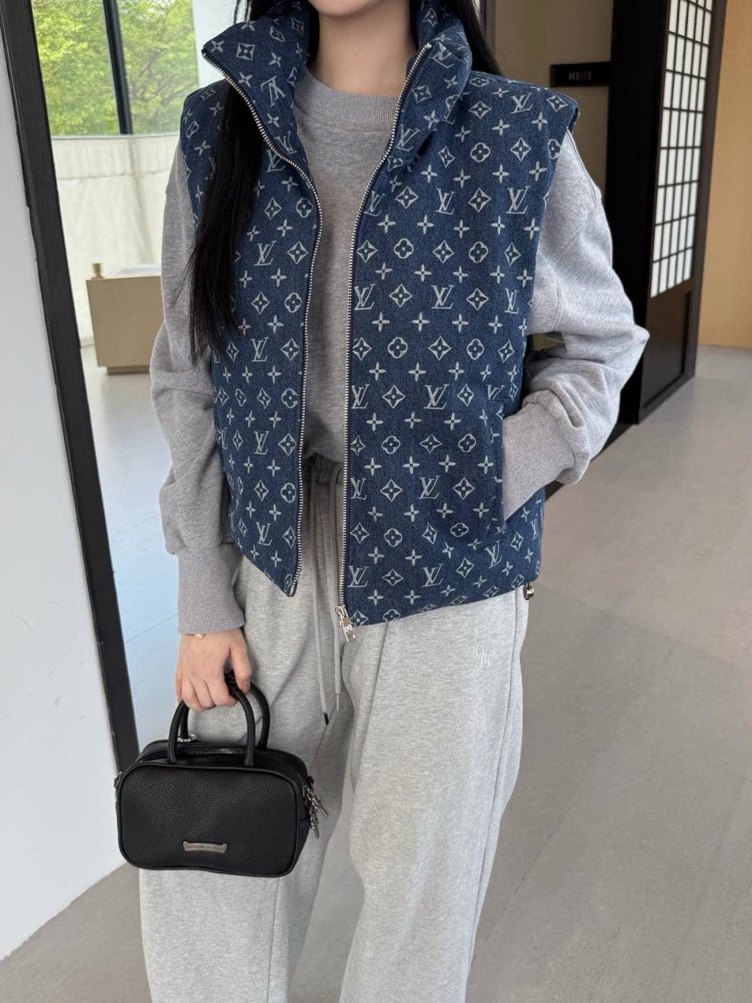 Louis NEW Denim down vest